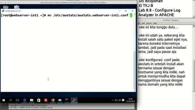 #Lab 8.8 - Configure Log Analyzer in APACHE смотреть онлайн