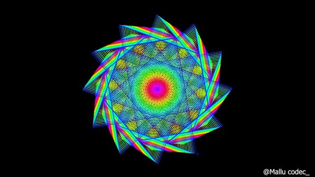 Construction of STAR design with python TURTLE/python Turtle смотреть онлайн