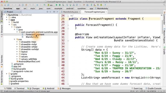 Move to AsyncTask - Developing Android Apps смотреть онлайн