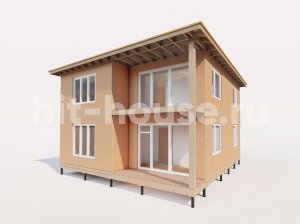 Комплектация дома из СИП панелей с OSB