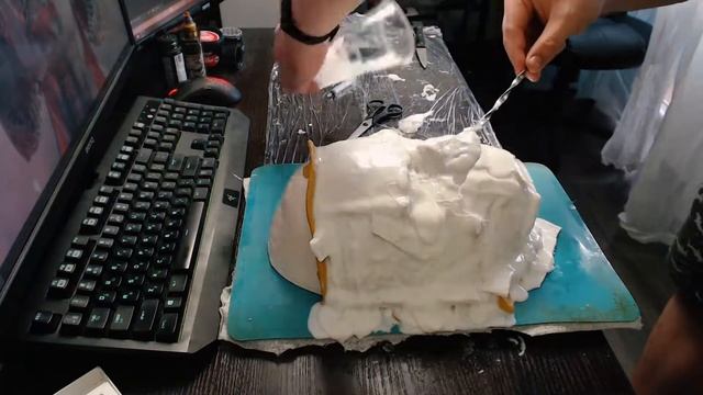 [SKULL MASK] Первая маска из пластика или как сделать маску череп смотреть онлайн