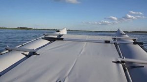 Катамаран Валдай с подвесным мотором (2,5 л/с)