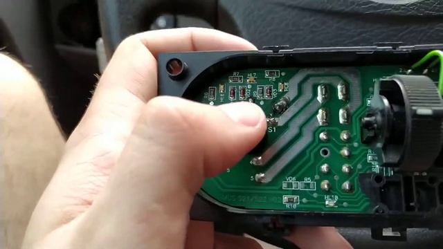 Ремонт блока управления светом на приоре