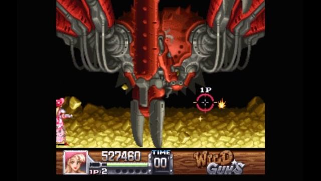 Super Nintendo (Snes) 16-bit Wild Guns Битва с Боссами