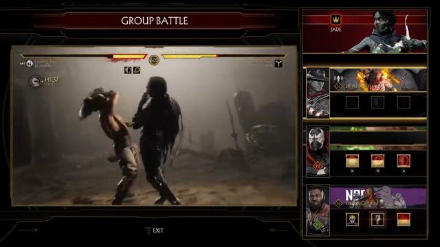 Mortal Kombat 11 - Bloody Arena - Group Battle vs Jade смотреть онлайн