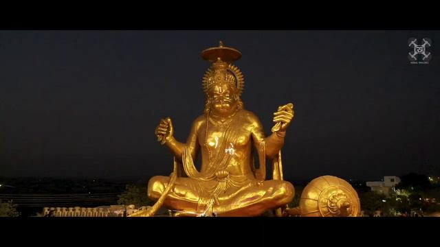 India's Tallest Lord Hanuman Idol | Pitra Parvat | RG Aerial Imaging смотреть онлайн