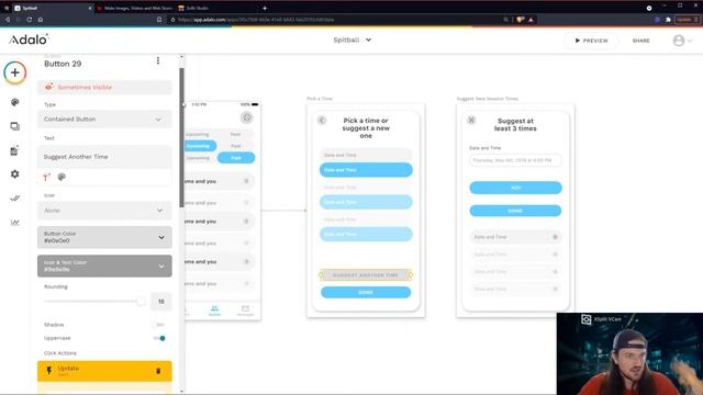No-Code App Building - Building Spitball Session 3 смотреть онлайн