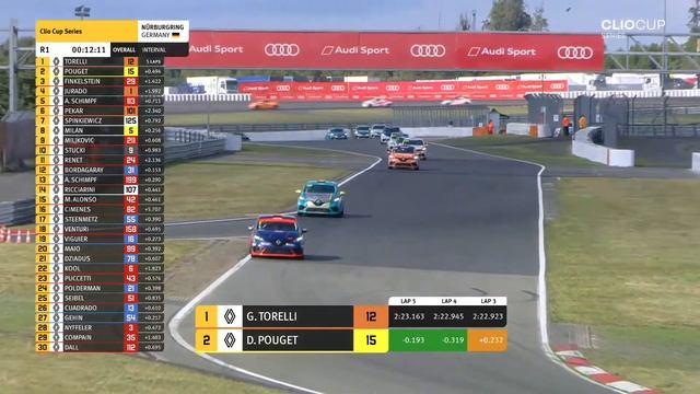 2023 Clio Cup Series - Nürburgring - Race 1 смотреть онлайн