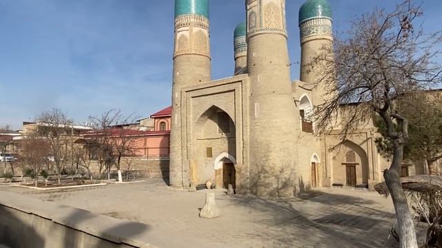 Ancient School, Madrassah, Chor Minor, Bukhara, Uzbekistan-Buxoro, Bukhoro