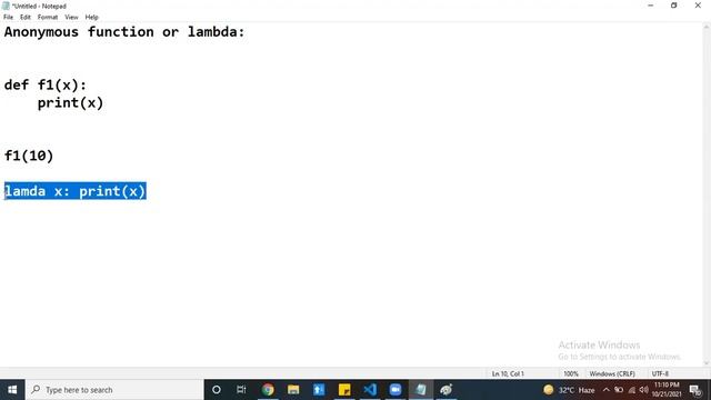 Anonymous functions or Lambda functions in Python смотреть онлайн