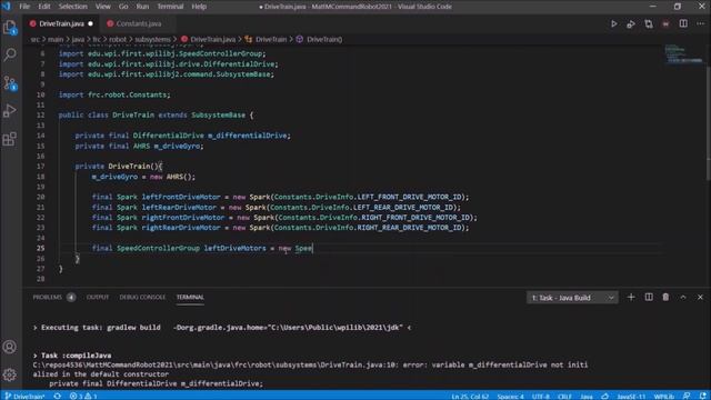 Creating the DriveTrain смотреть онлайн