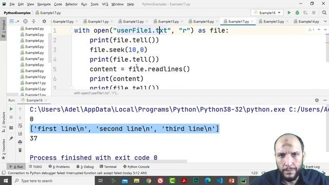 12 Python Handling Data Course File Handling Using seek function with offset, from смотреть онлайн