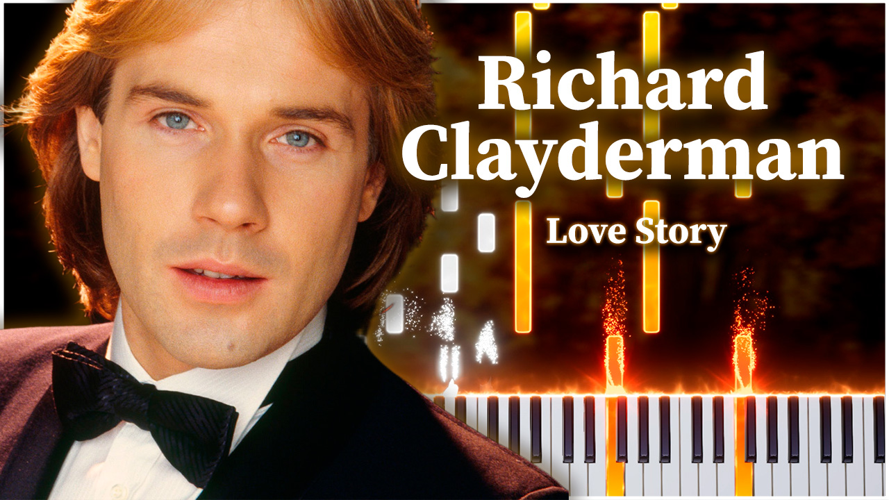 Love Story (Richard Clayderman) 【 КАВЕР НА ПИАНИНО 】 смотреть онлайн