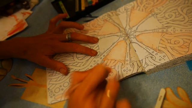 РАСКРАСКА АНТИСТРЕСС: МОРЕТЕРАПИЯ/ РАСКРАШИВАЮ РАЗВОРОТ смотреть онлайн