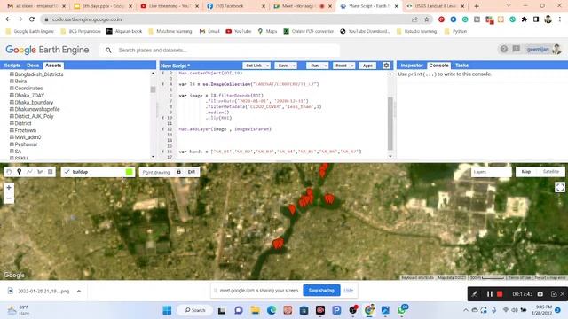 ?Land Use and Land Cover Classification with Change detection using Machine Learning in Earth Engin смотреть онлайн