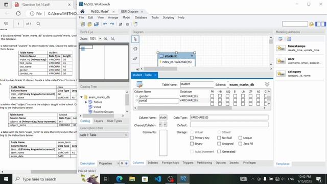 Data Base Task 16 | 1st Year | Java Institute| IMETH WEERASINGHE смотреть онлайн