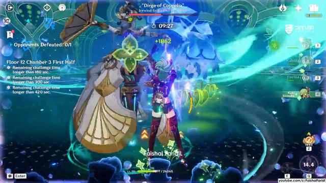 NEW Spiral Abyss 4.5 ! C0 Alhaitham Quickbloom & C0 Raiden National | Genshin Impact - Ditusi смотреть онлайн