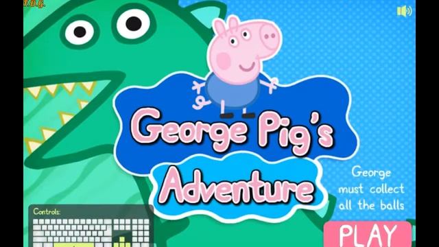 Peppa Pig game George Pig s Adventures Свинка Пеппа про Джорджа прохождение игры смотреть онлайн