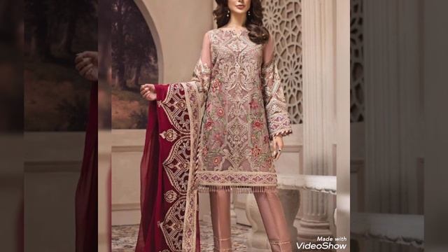Pakistani Salwar Kameez | Indian wedding dress | Indian Salwar Kameez for Women | Designer Suit смотреть онлайн