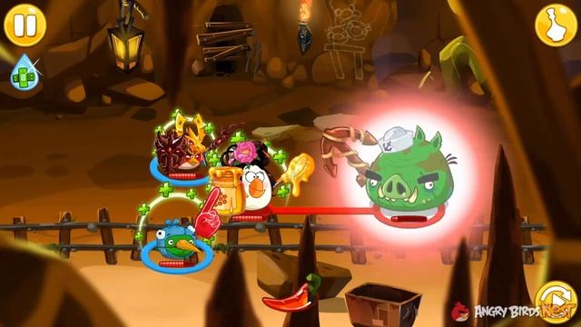 Angry Birds Epic Cave 22 Boss Fight! Level 10 - Pirate Bay - 3 Star Walkthrough смотреть онлайн