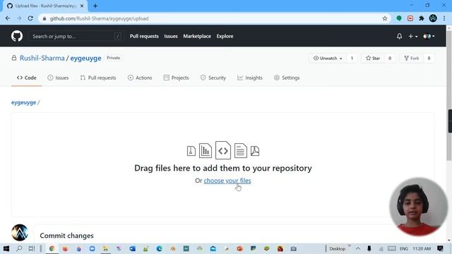 Make a git hub link in less then 1 min | Rushil Codez смотреть онлайн