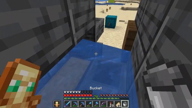 Minecraft Easiest Stone Generator | 100 Stone Per Minute! 1.19 (java) смотреть онлайн
