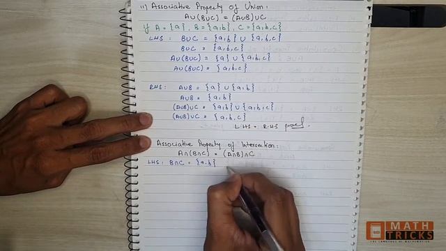 Properties of Sets | Commutative Property | Associative Property | Distributive Property | #bysahr смотреть онлайн