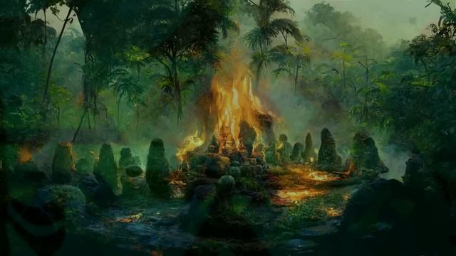 [Ancestral Fire] - Shamanic Drumming - Tribal Atmospheric Ambient Music - Deep Dive Soundscape смотреть онлайн