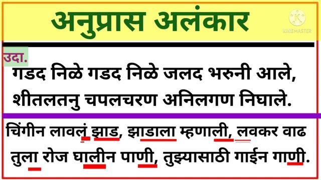 अलंकार | अलंकार मराठी व्याकरण | शब्दालंकार | Alankar Marathi Grammar | Alankarache Parakar|