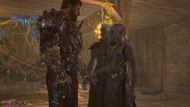 Baldur's Gate 3: Shadowheart, Halsin Fivesome [Custom Male] смотреть онлайн