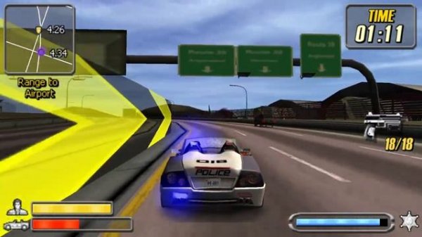 Pursuit Force -- Gameplay (PSP)