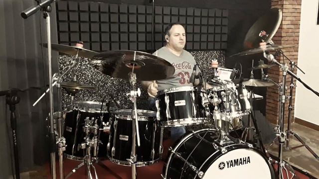 Neal Schon "Big Moon" drum cover by Teddy Schifano смотреть онлайн