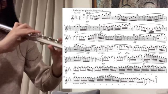 Minuet from L'Arlésienne Suite No. 2 flute sheet music смотреть онлайн