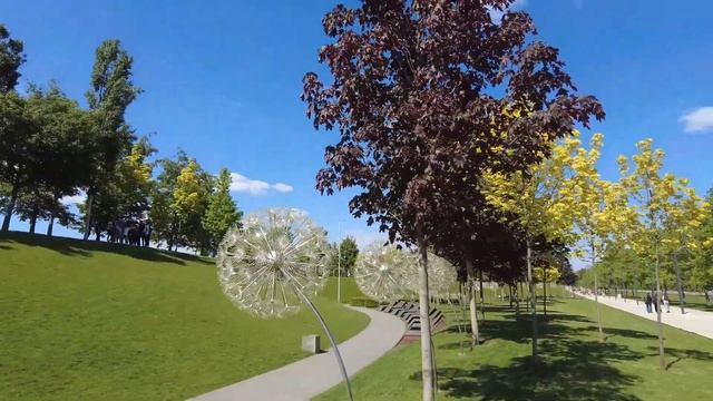 Переезд в Краснодар. Прогулка по парку Галицкого смотреть онлайн