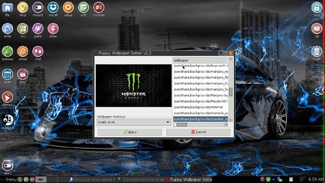 Puppy Linux Tarh 6.0.2 On My Netbook