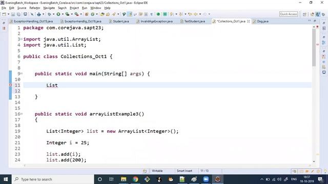 Core Java - Session - 37 - Collections List and Set смотреть онлайн