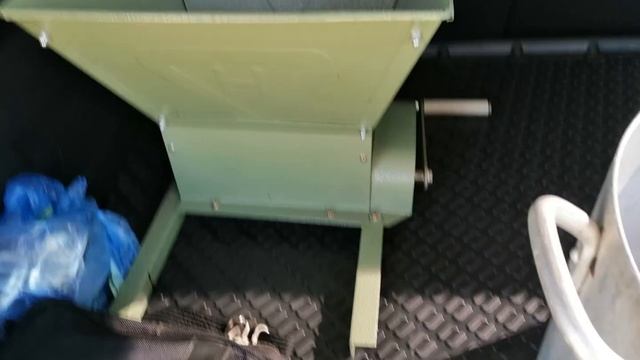 Дробилка винограда ДВ-3. Классная штука. смотреть онлайн