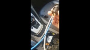 Замена прикуривателя на встраиваемый usb адаптер Форд Фокус 3