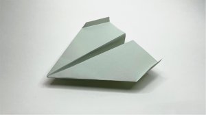 САМОЛЕТ из листа бумаги. Оригами подробный видео урок для детей и начинающих. ★☆☆☆☆