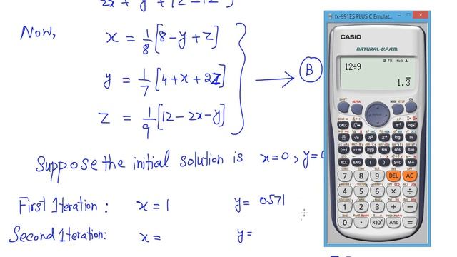 Jacobi Iterative Method Concept+Example(Lecture 01) in Hindi смотреть онлайн