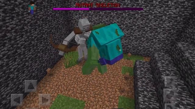 Mutant Zombie vs Mutant Skeleton Minecraft смотреть онлайн