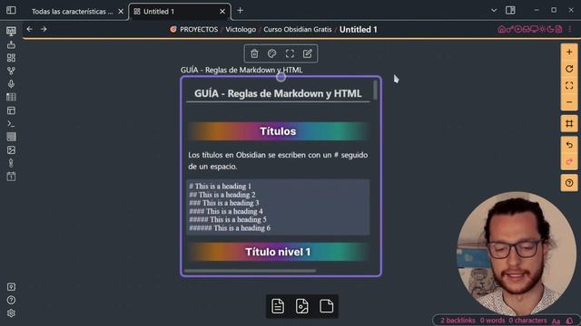 Todas las características de Obsidian Canvas смотреть онлайн