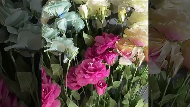 China Silk Flowers Artificial 4-heads Lisianthus Flowers For Sale