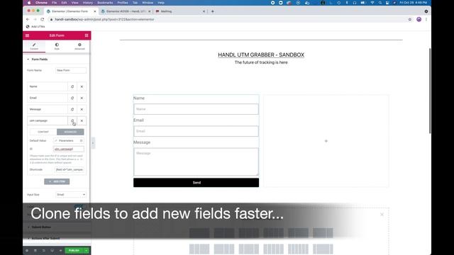 Track UTMs in Elementor Pro with HandL UTM Grabber/Tracker for WordPress website смотреть онлайн