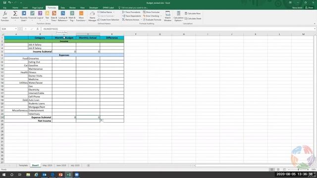 Microsoft Excel: Simple Budgets (Basics) Workshop - 8/5/2020 смотреть онлайн