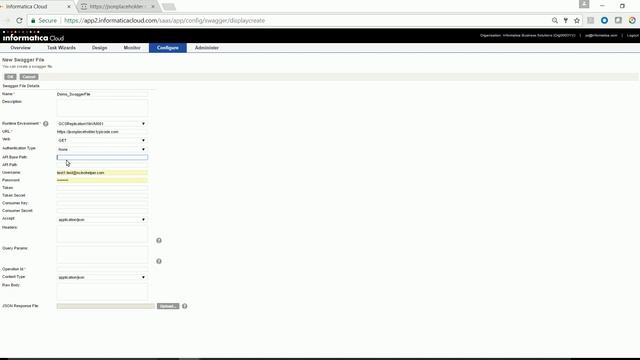 How to create a swagger file in Informatica cloud смотреть онлайн