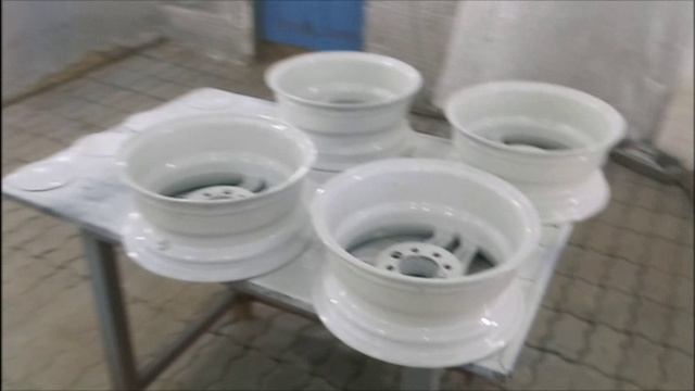 Покраска литых дисков R13 два комплекта. смотреть онлайн