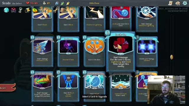 SLAY THE SPIRE - Defect Dark Orb Build смотреть онлайн