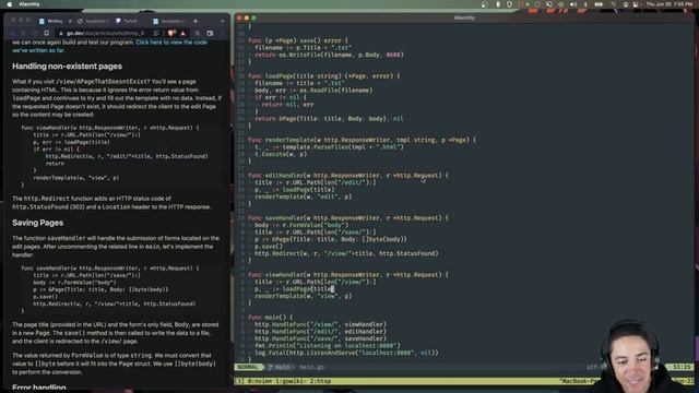 Learning go via crud web development смотреть онлайн