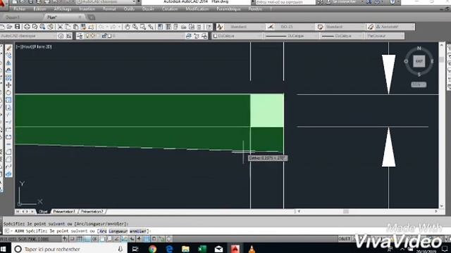 Calculer la surface d'un plan sur Autocad смотреть онлайн